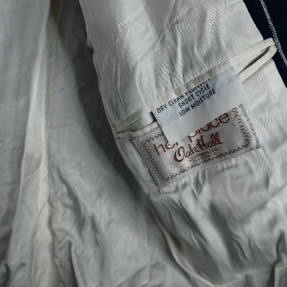 Burberry blue strip blazer - Picture 6 of 7